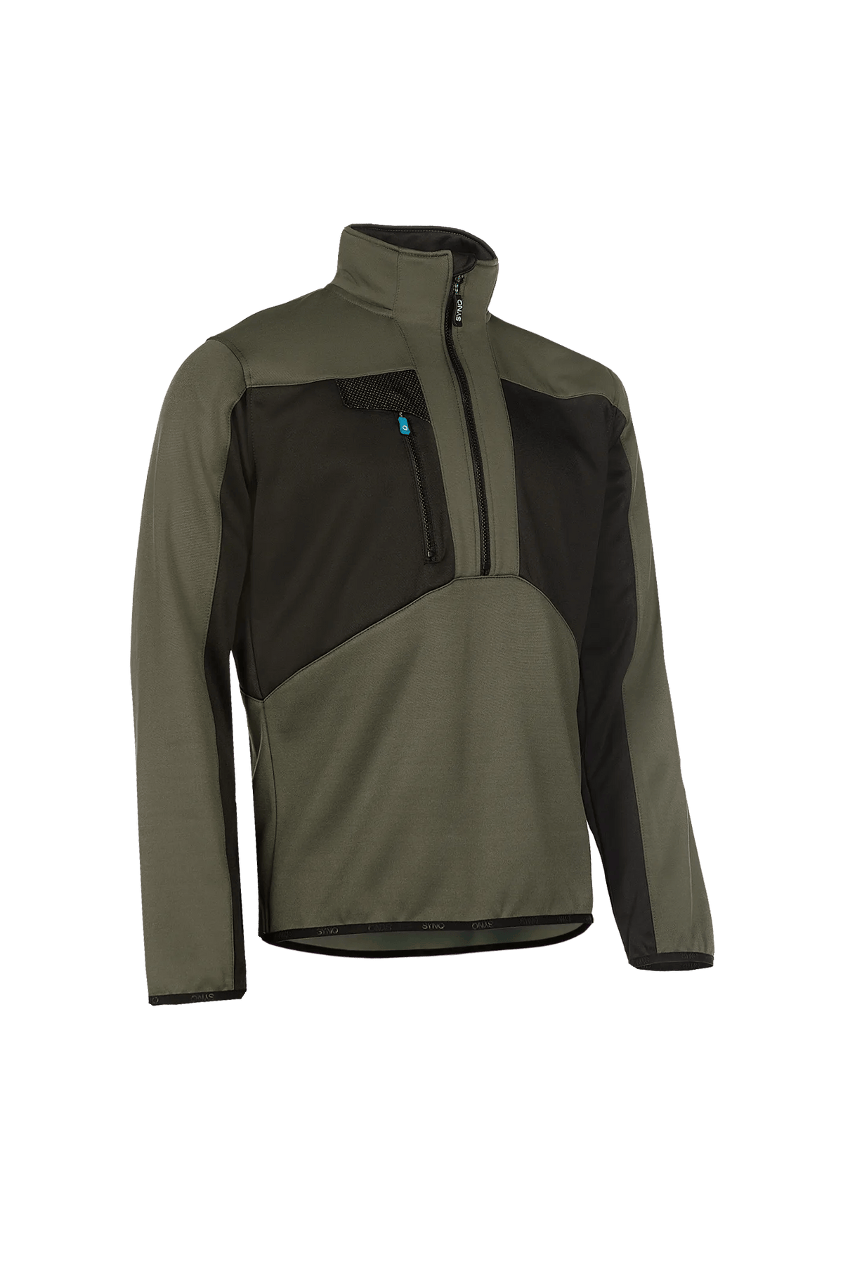 SYNQ Jumpshot in Khaki green/Black, side view