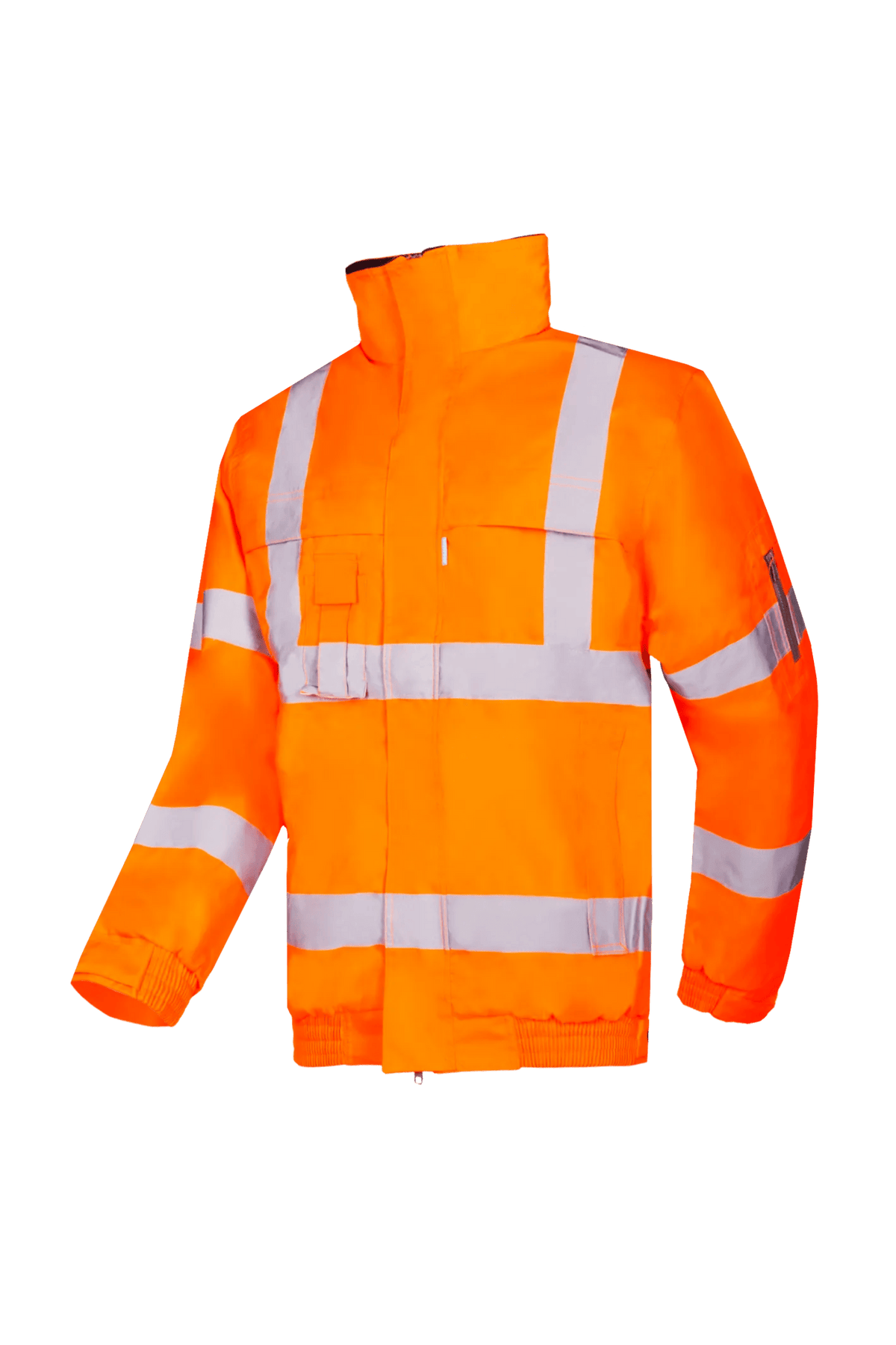 Sioen Hobson in High-vis orange, side view