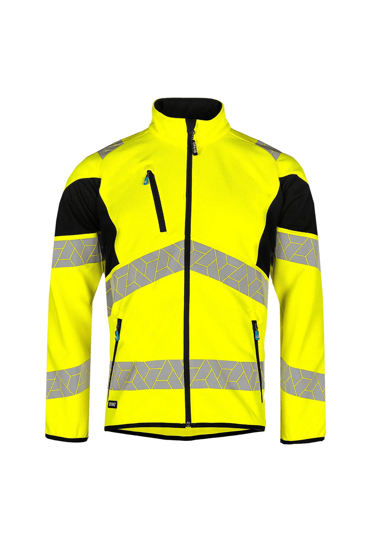 SYNQ Midlight in High-vis yellow/Black, front view