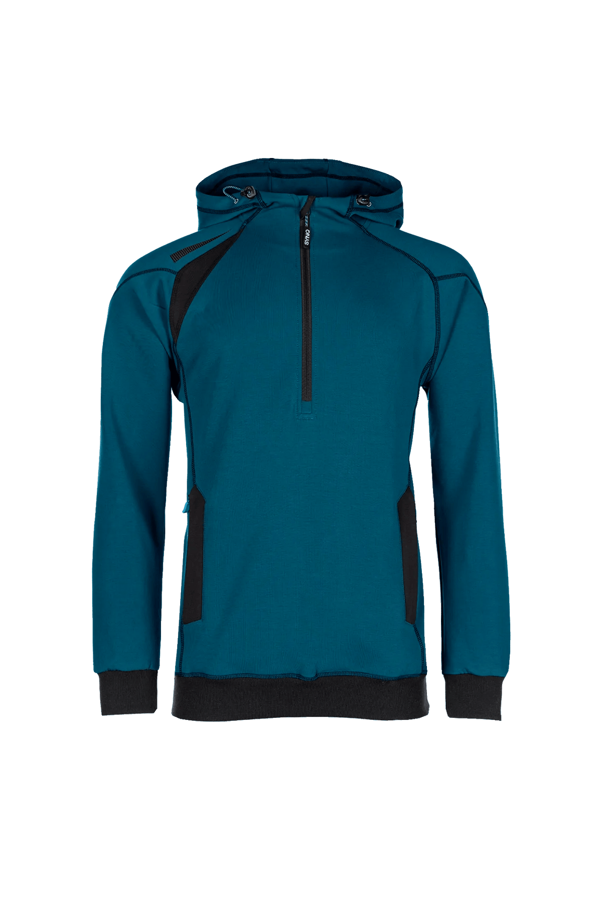 SYNQ Qlub in Petrol blue/Black, front view