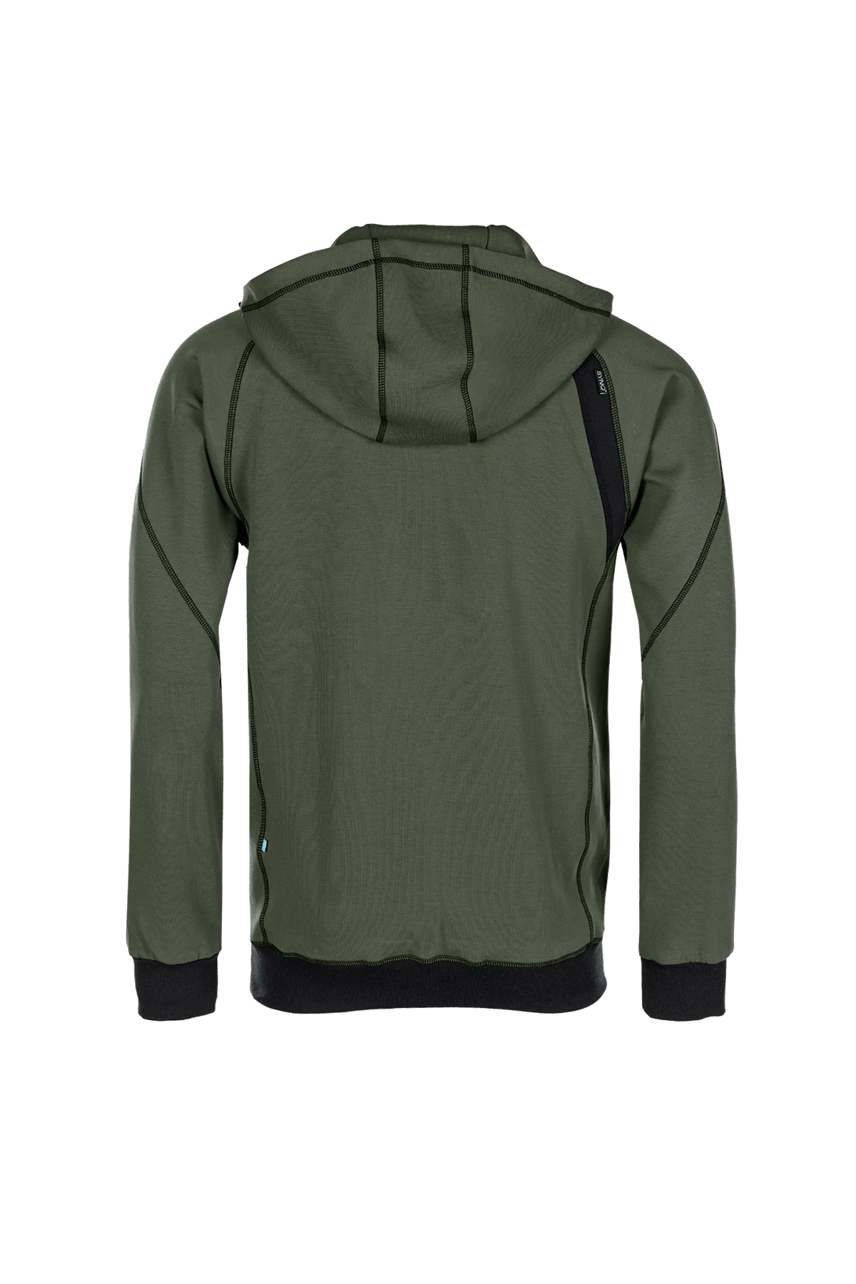 SYNQ Qlub in Khaki green/Black, back view