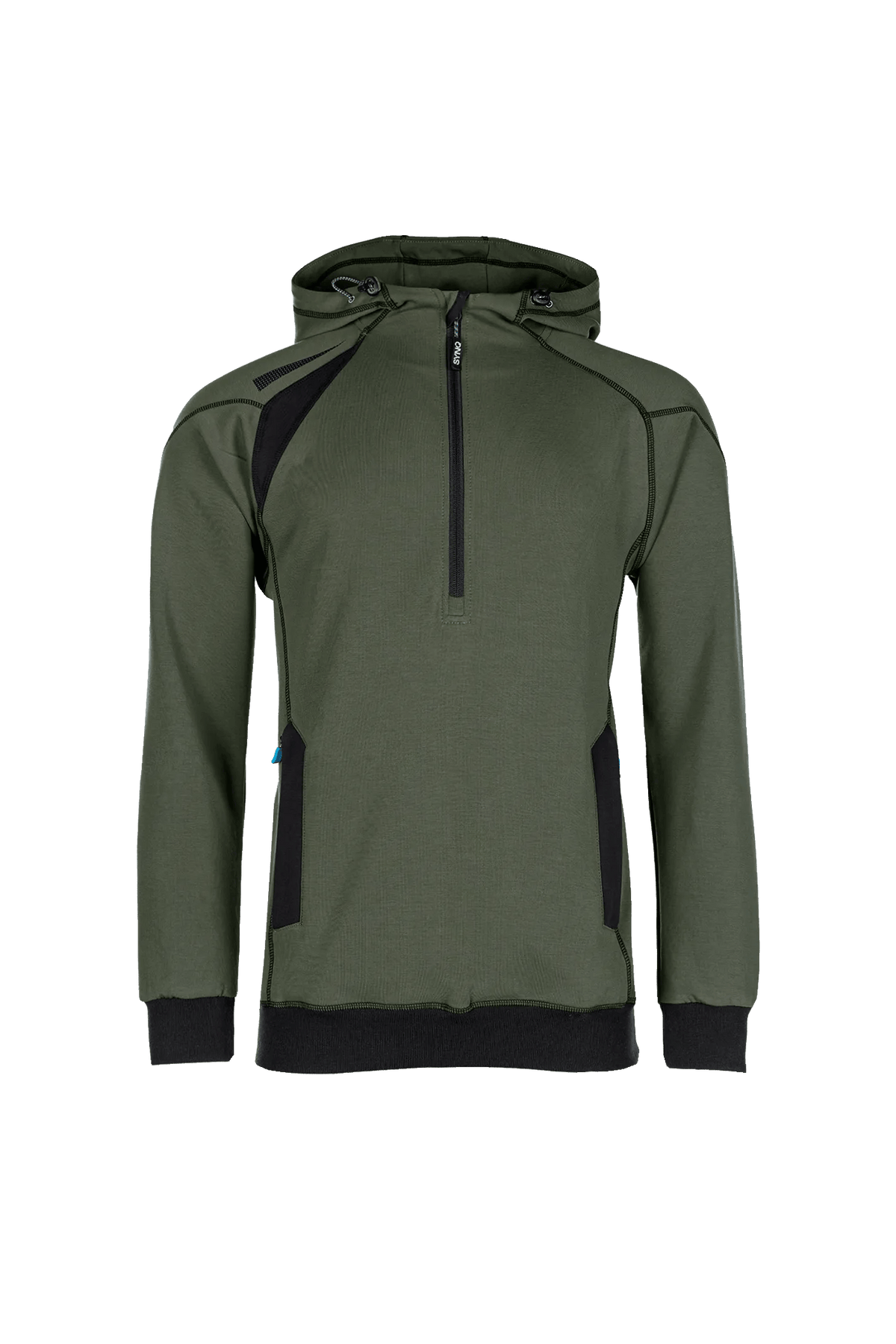 SYNQ Qlub in Khaki green/Black, front view