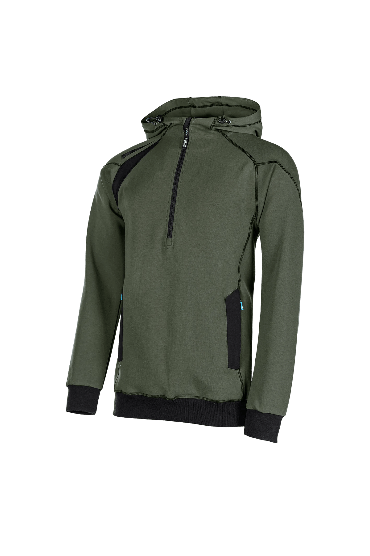 SYNQ Qlub in Khaki green/Black, side view