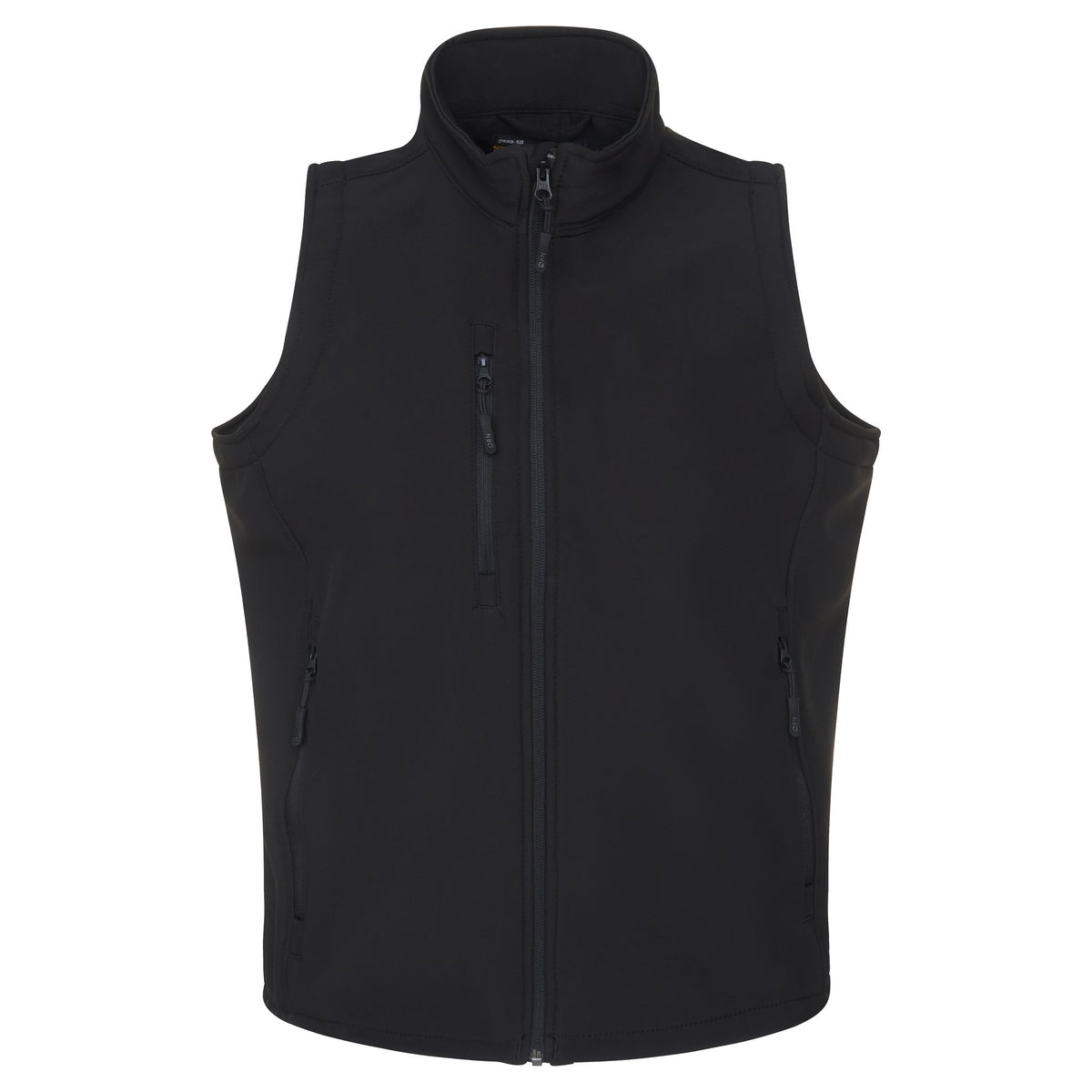 ØRN Ladies Lapwing Softshell Gilet – Black – front