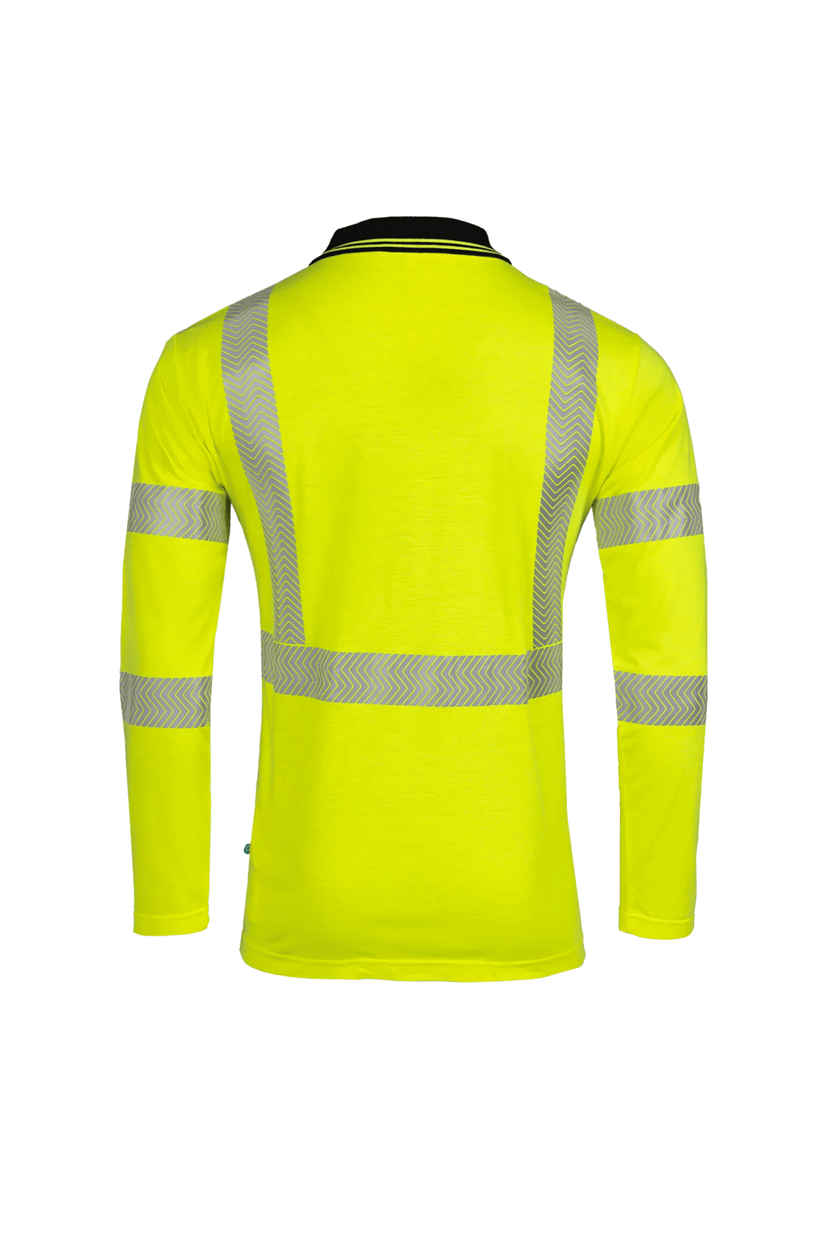 Sioen PRO Garat in High-vis yellow, back view