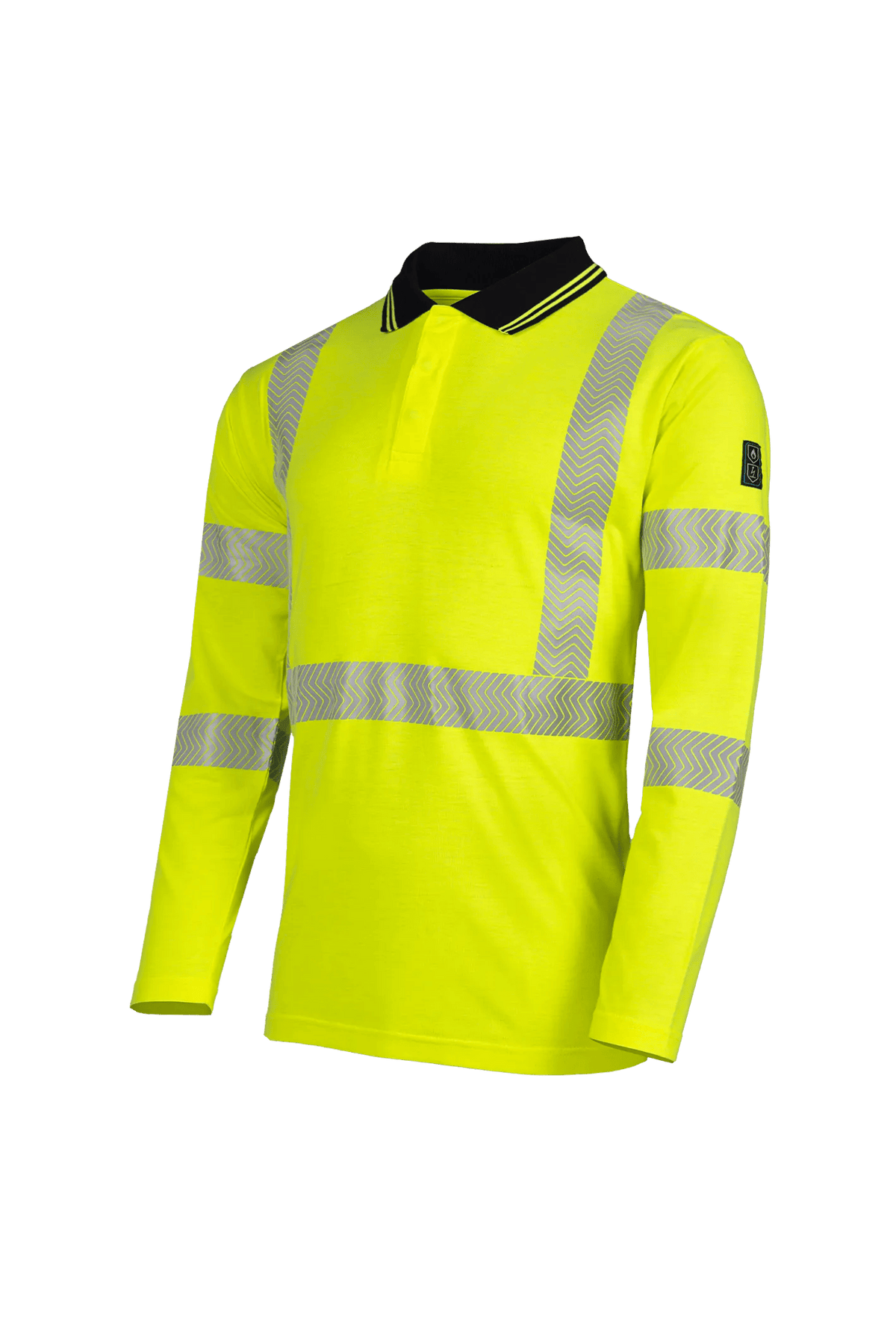 Sioen PRO Garat in High-vis yellow, side view