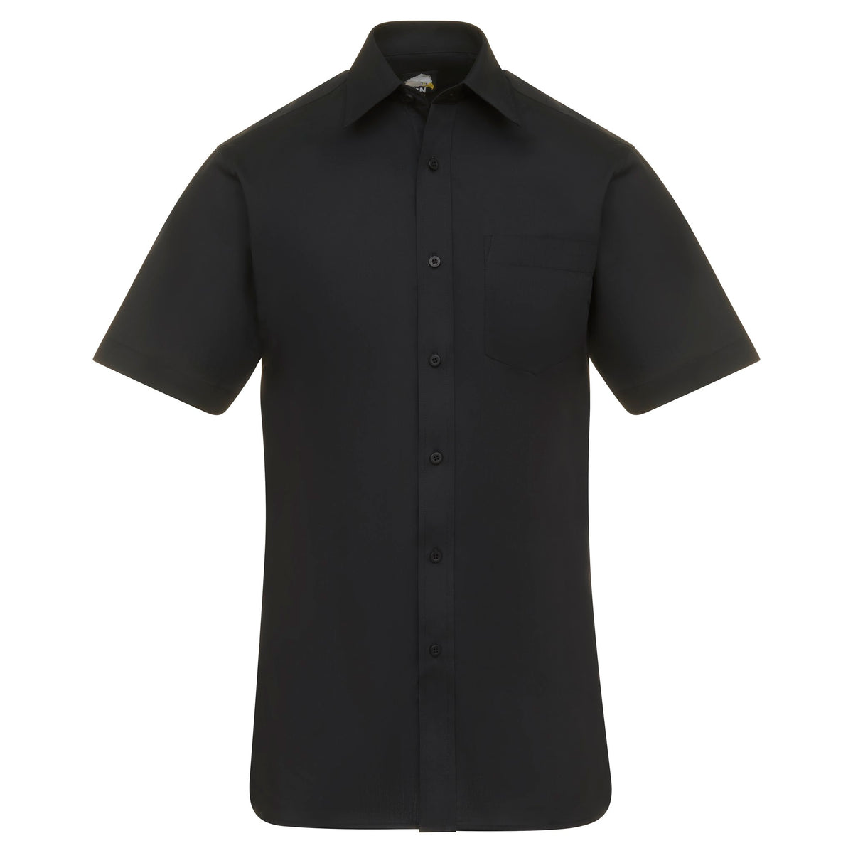 ØRN The Essential S/S Shirt – Black – front