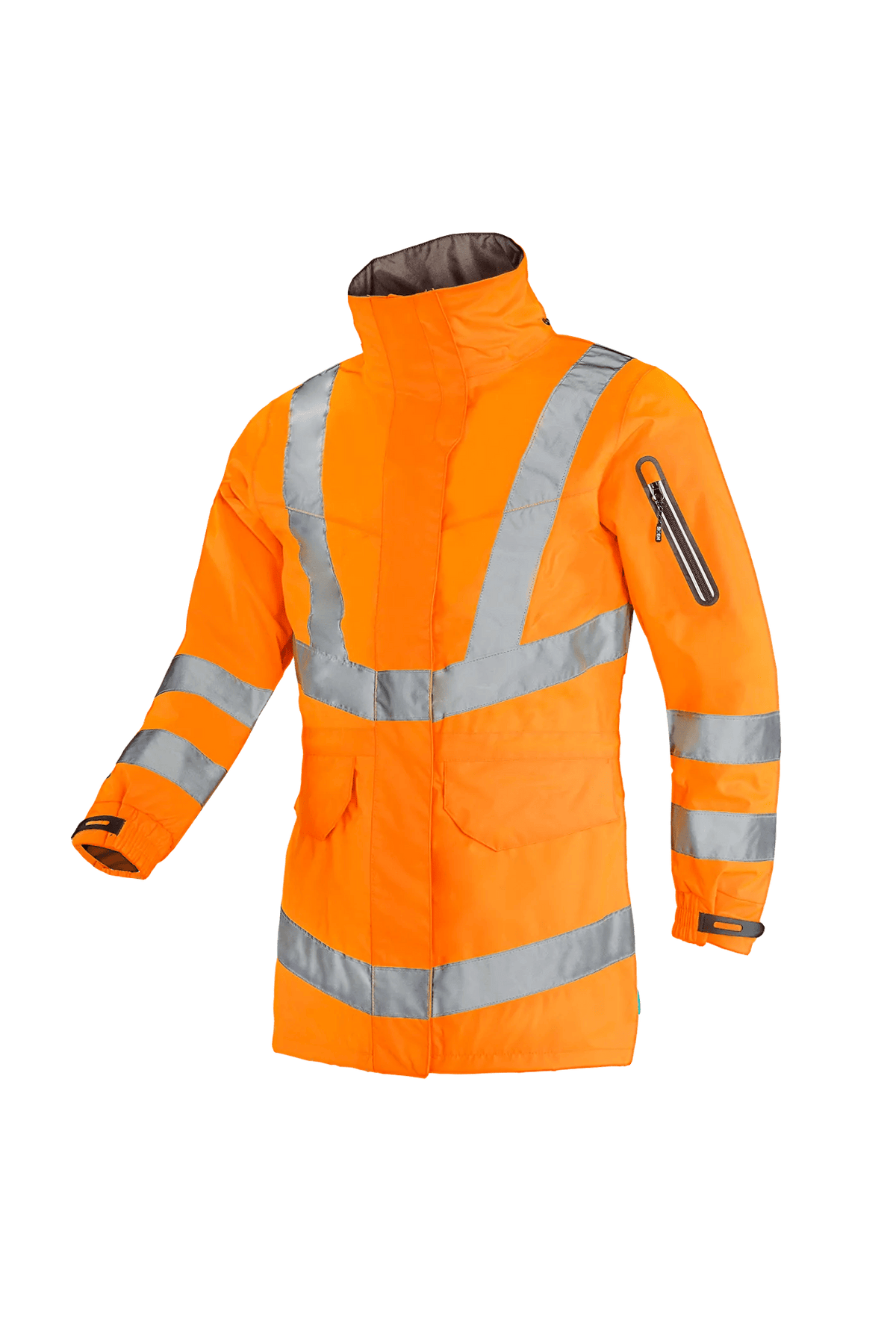Sioen Talia in High-vis orange, side view