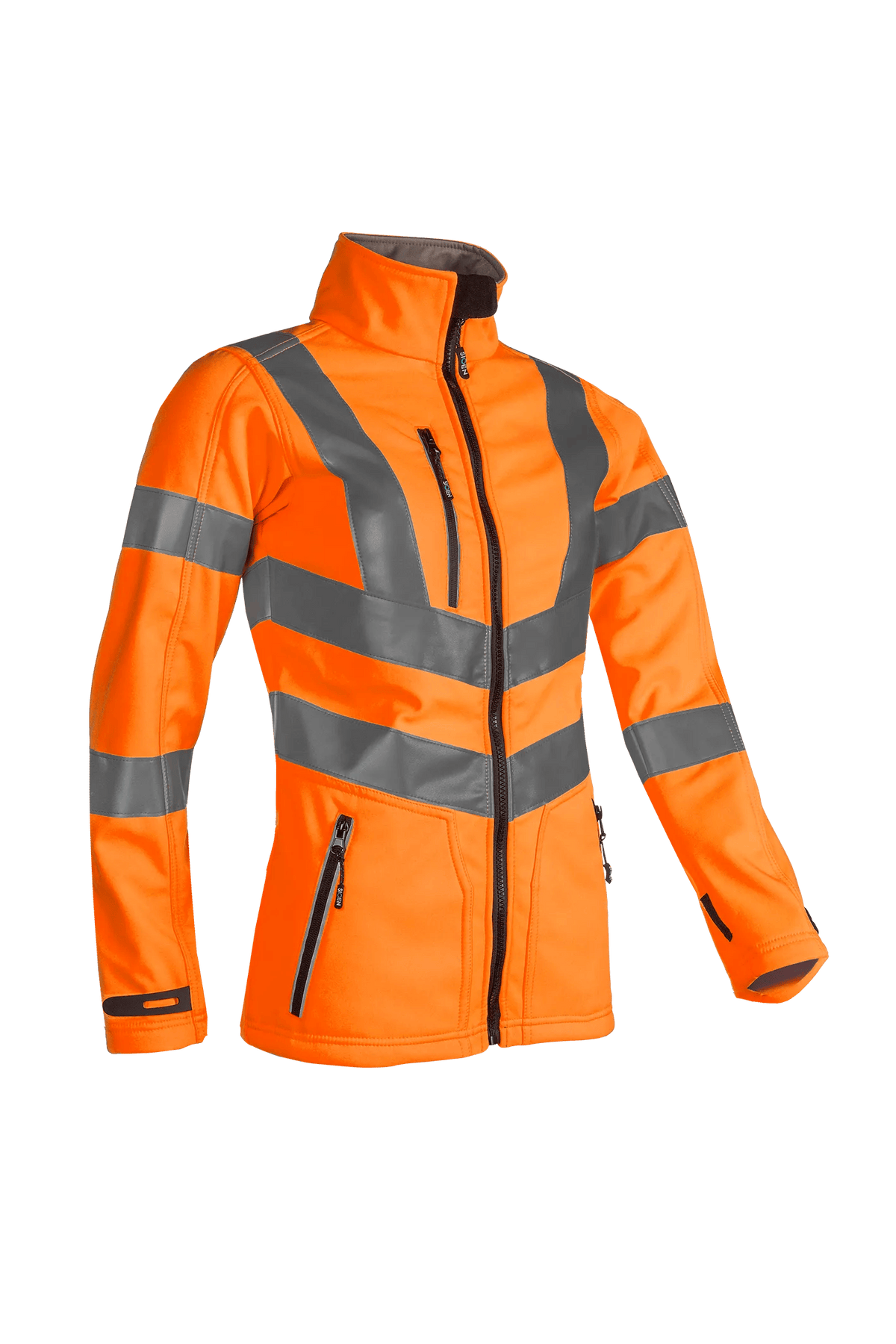 Sioen Jerica in High-vis orange, side view