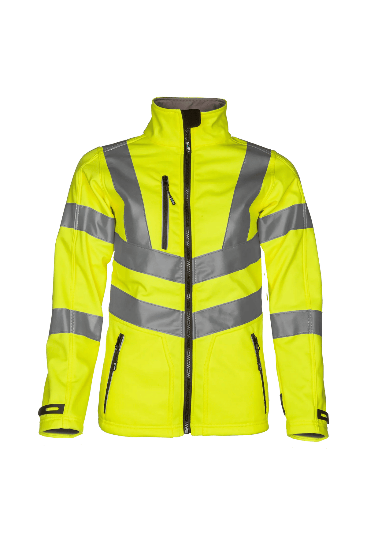 Sioen Jerica in High-vis yellow, front view
