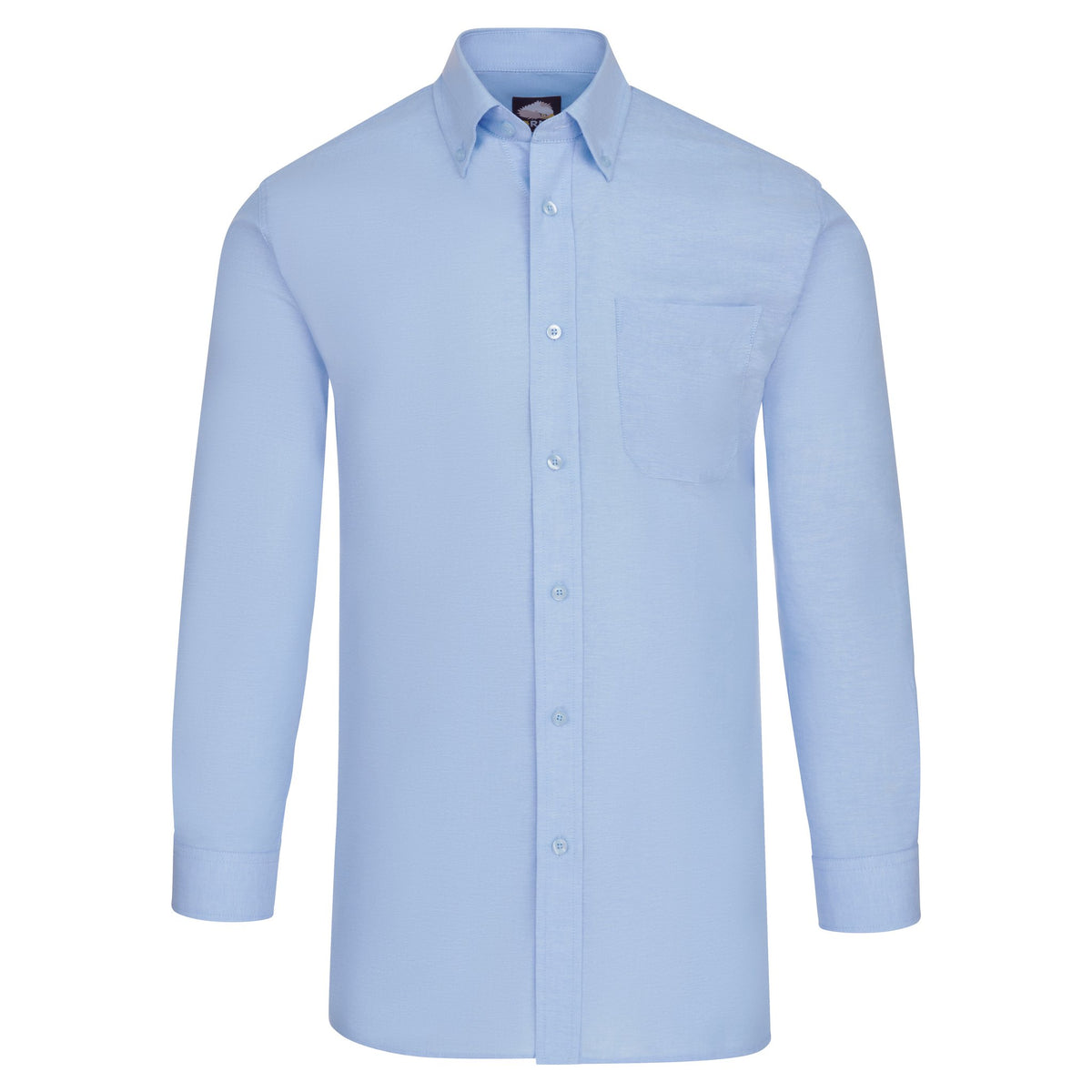 ØRN The Classic Oxford L/S Shirt – Sky – front