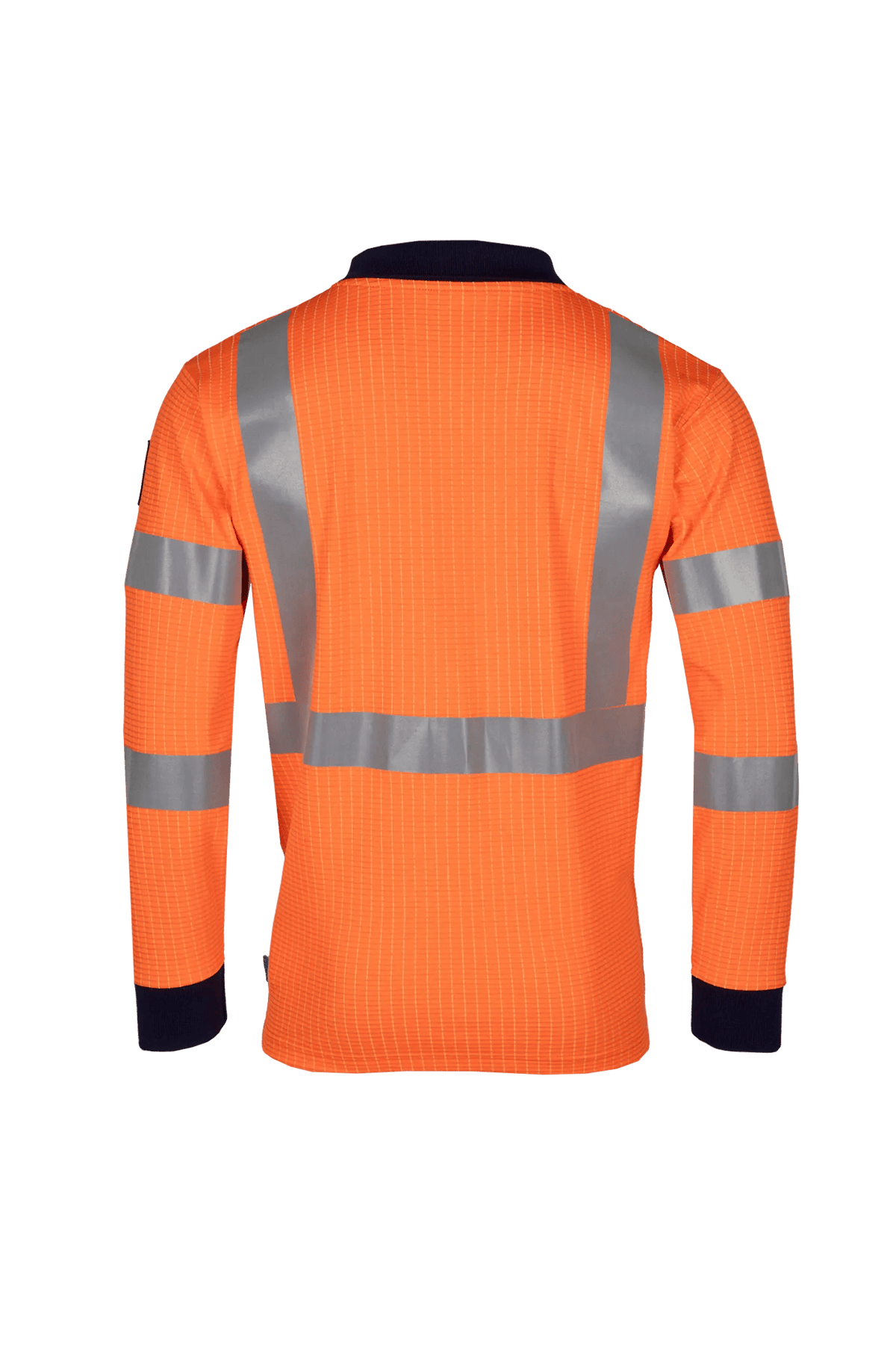 Sioen PRO Lerby in High-vis orange, back view