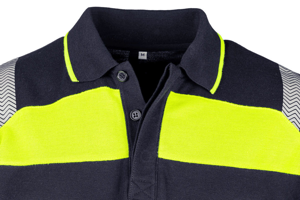Sioen PRO Telfs in Navy blue/High-vis yellow
