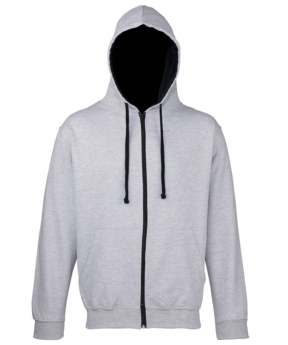 AWDis Just Hoods Varsity zoodie, image 4