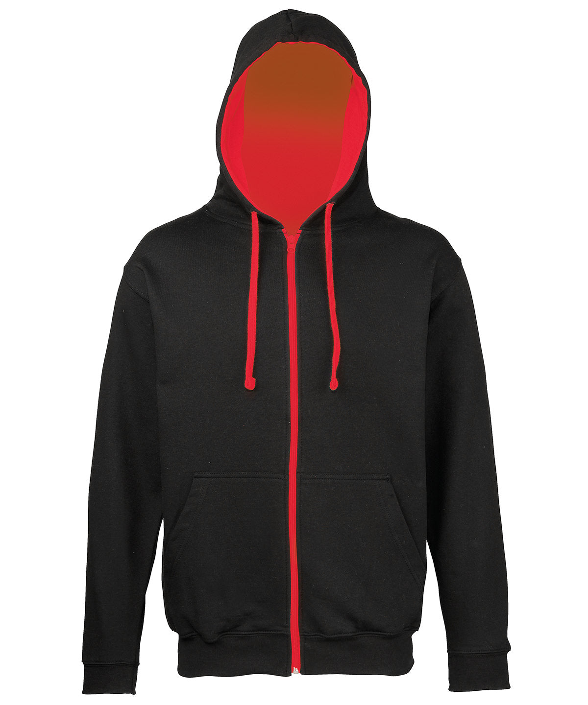 AWDis Just Hoods Varsity zoodie, image 5