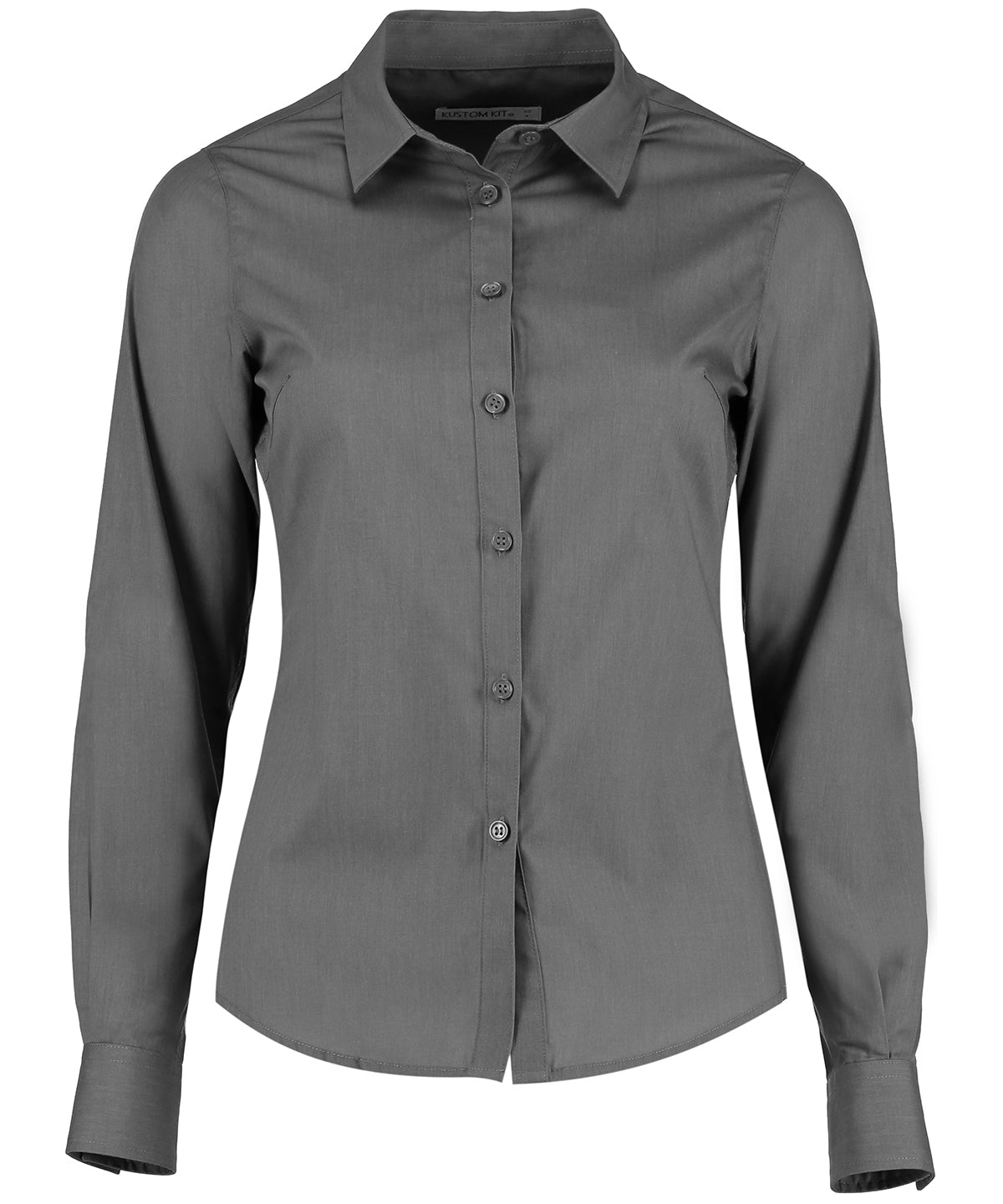 Kustom Kit Women's poplin shirt long sleeve, image 4