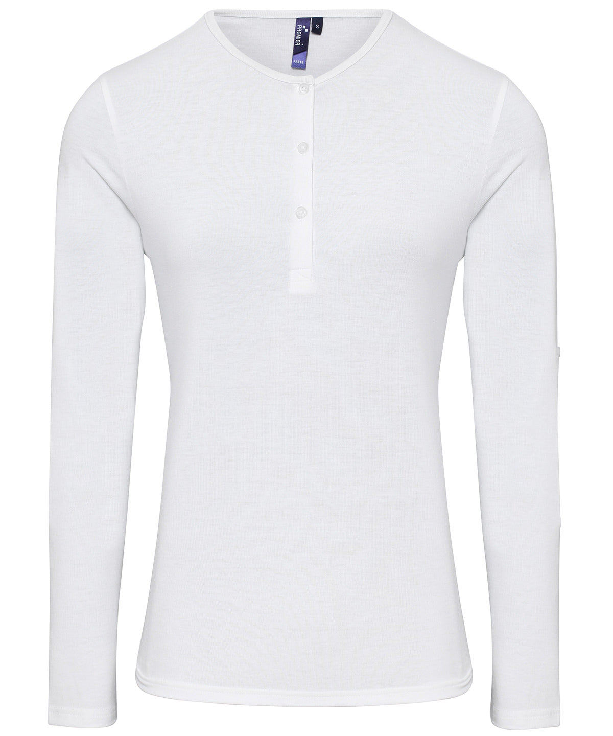 Premier Women's Long John roll-sleeve tee, image 4