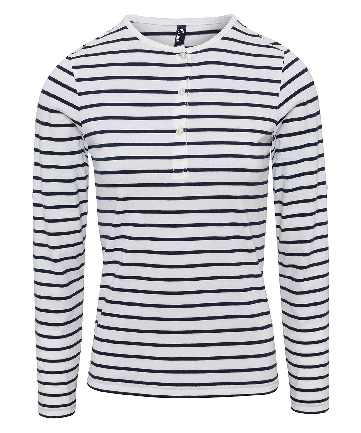Premier Women's Long John roll-sleeve tee, image 5