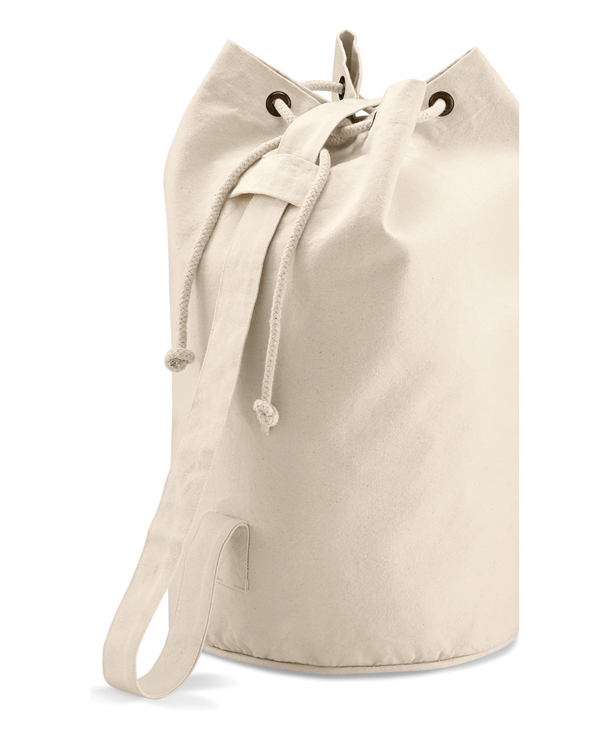 Quadra Canvas duffle in Natural, image 2