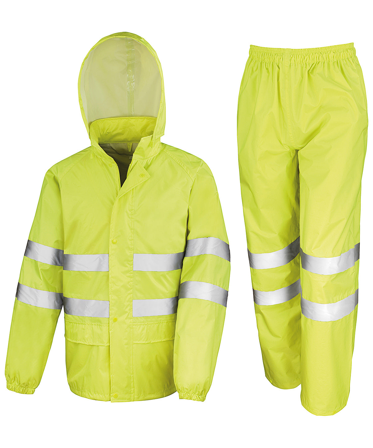 Result Safeguard High-viz waterproof suit in Yellow, image 2