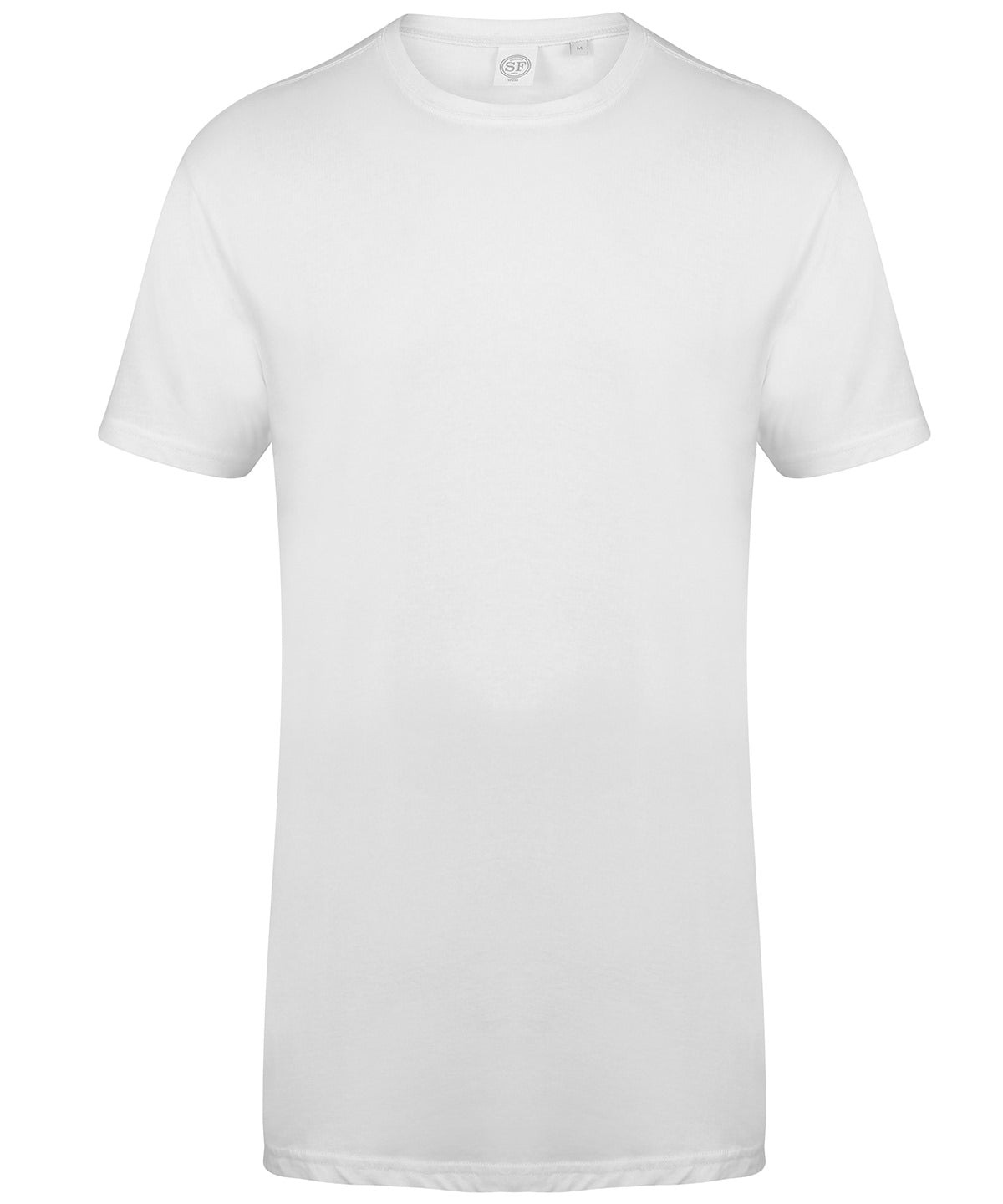 SF Longline t-shirt with dipped hem, image 3