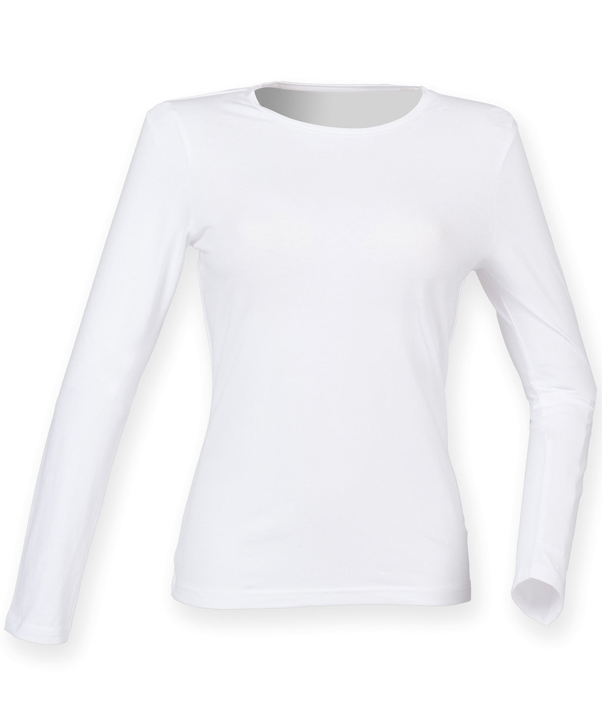 SF Women's feel good long sleeved stretch t-shirt, image 3