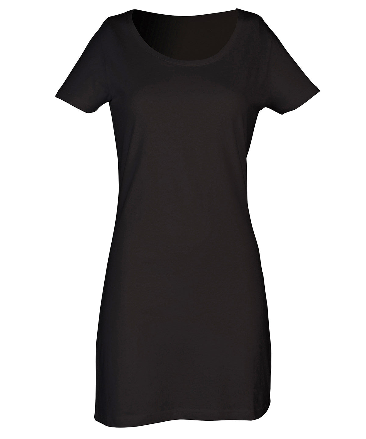 SF T-shirt dress in Black, image 3