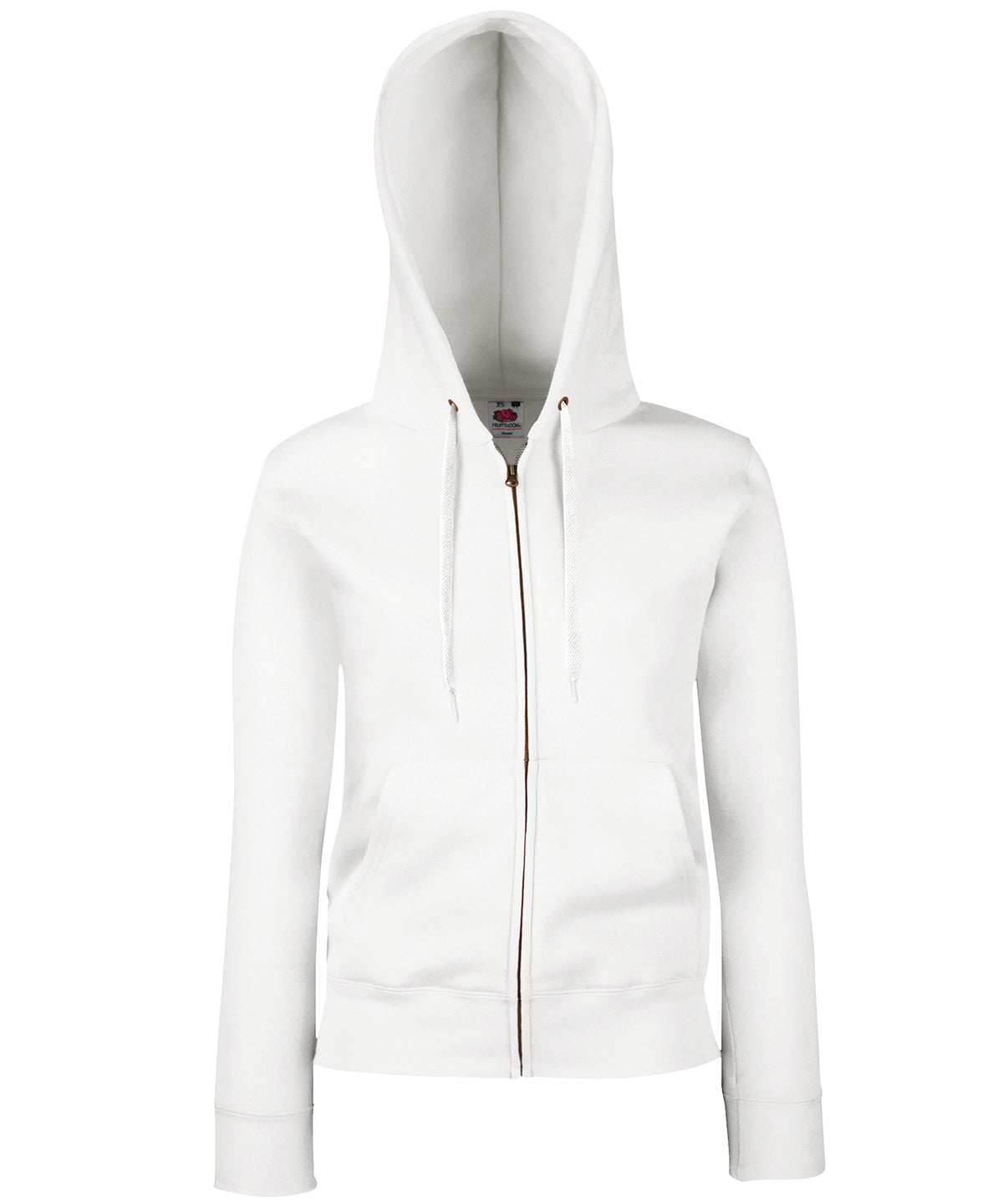 Fruit of the Loom Women's premium 70/30 hooded sweatshirt jacket, image 5