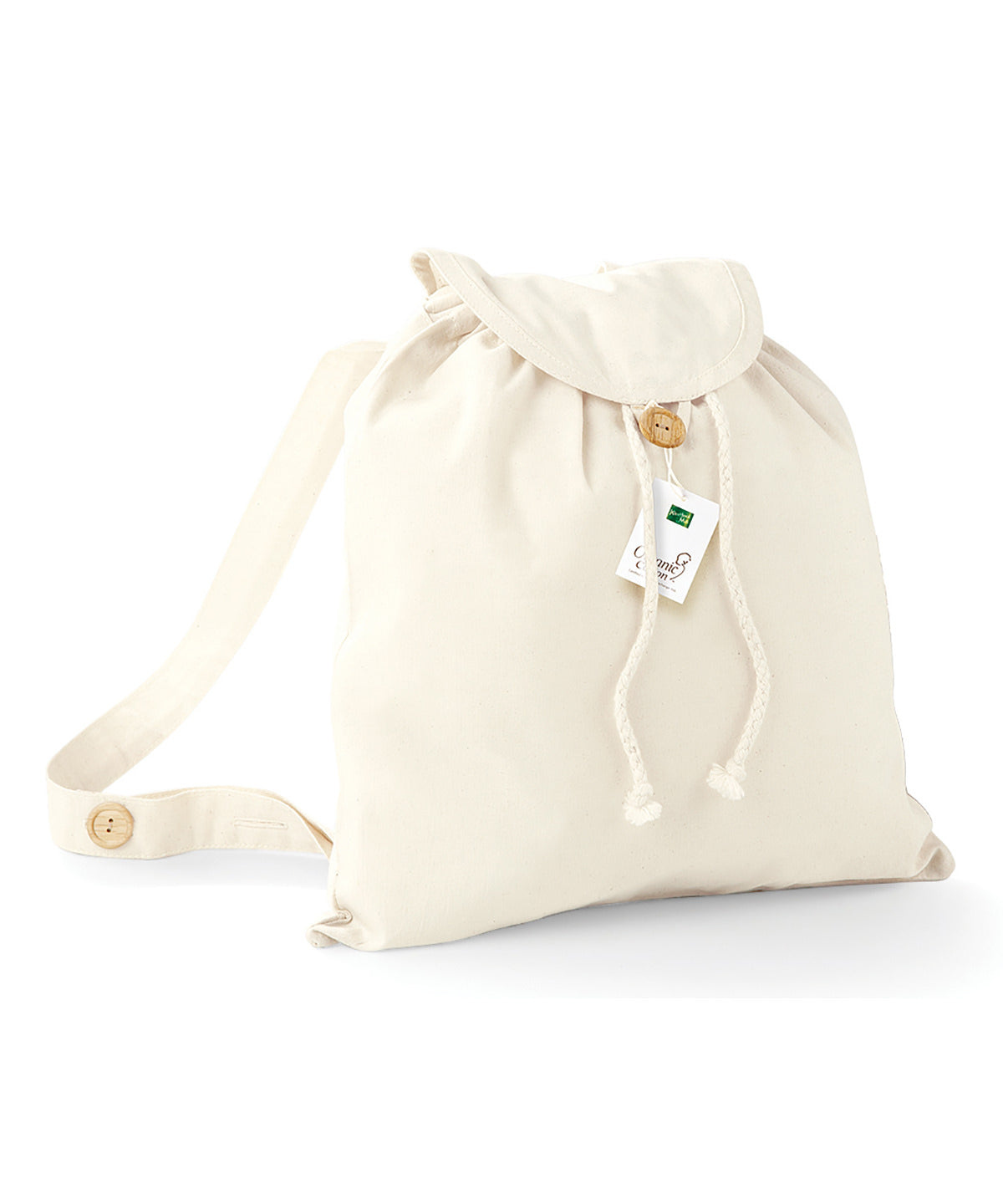 Westford Mill Organic festival backpack in Natural, image 2