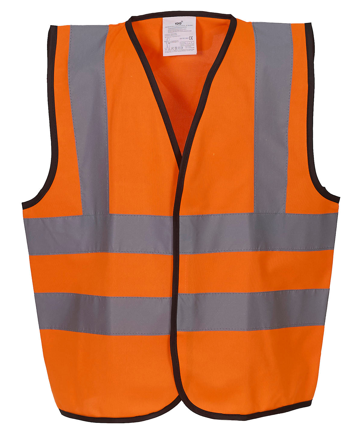 Yoko Kids hi-vis 2 b&b waistcoat, image 2