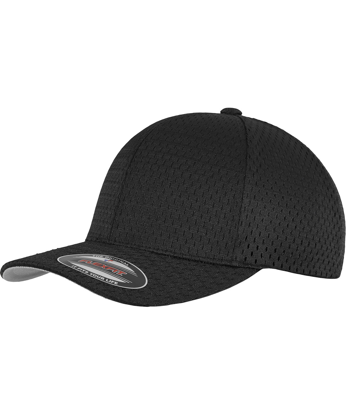 Flexfit by Yupoong Flexfit athletic mesh in Black, image 2