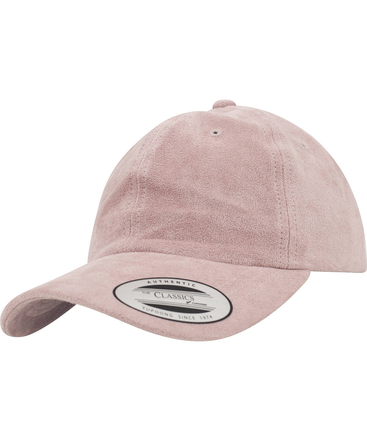 Flexfit by Yupoong Low-profile velours cap in Light Rose, image 2