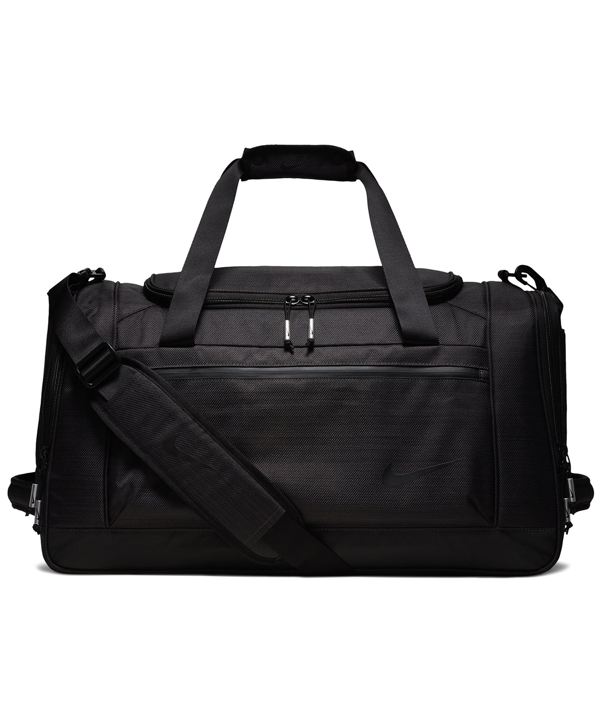 Nike Departure duffle in Black/Black, image 2