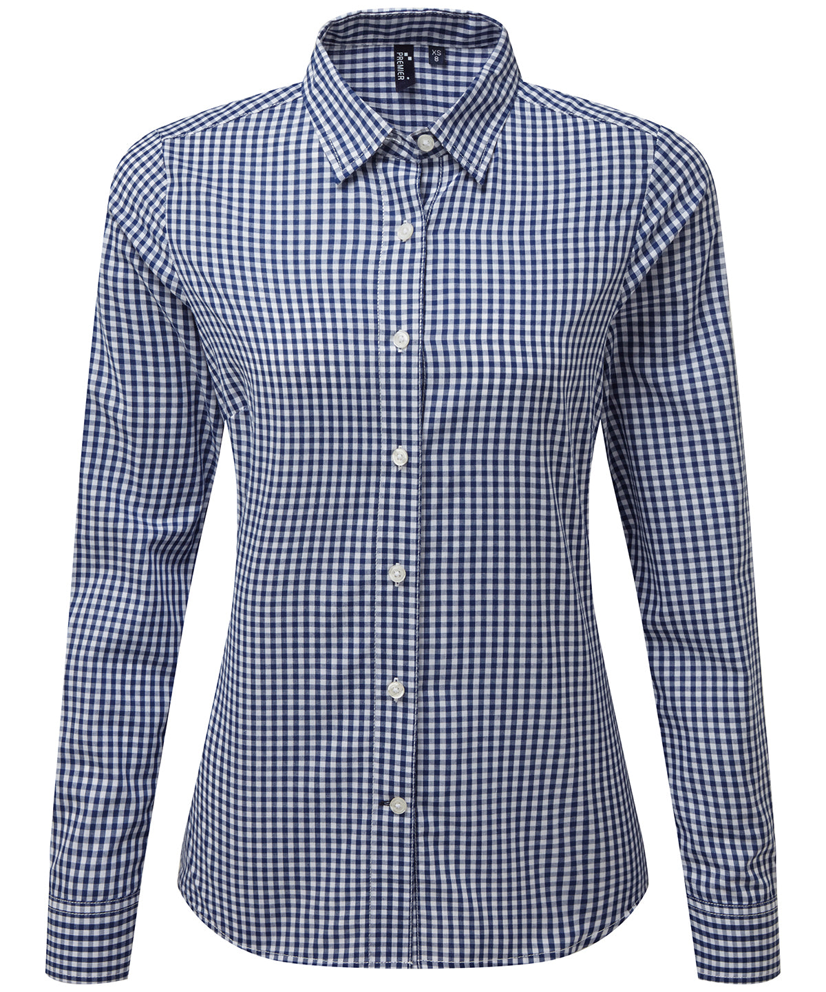 Premier Women's Maxton check long sleeve shirt, image 5
