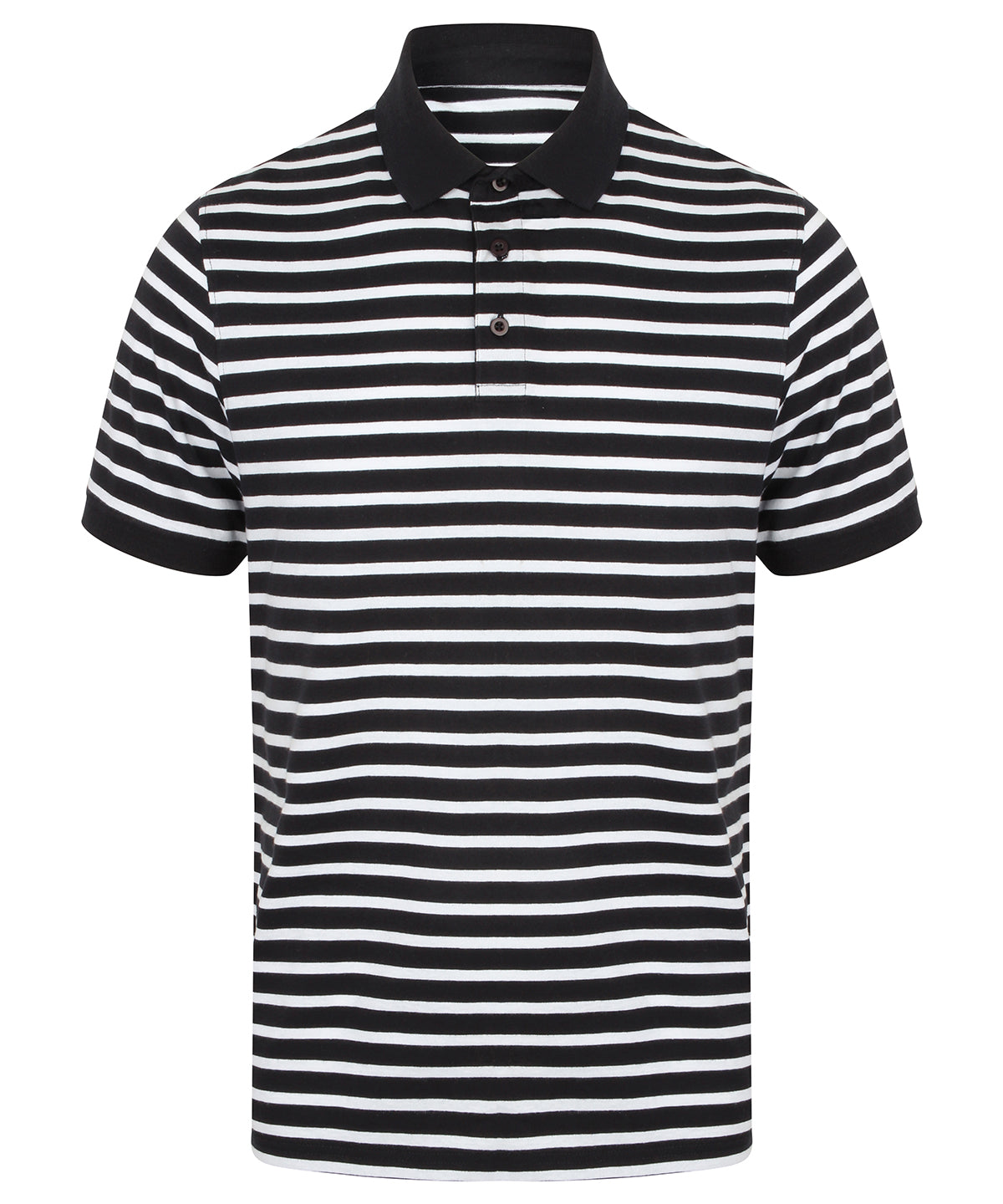 Front Row Striped Jersey polo shirt, main product image