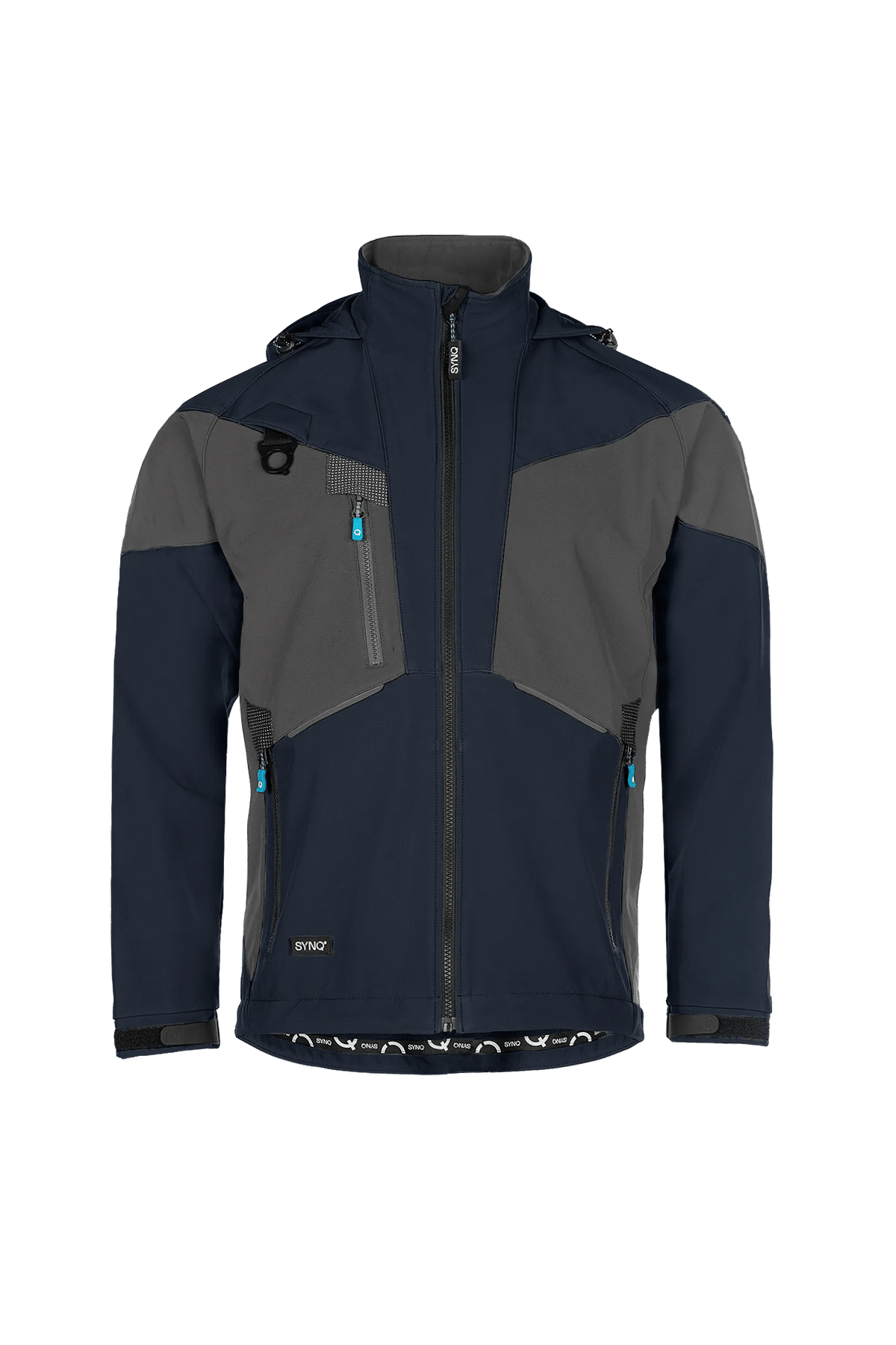 SYNQ Stunter in Navy blue/Anthracite grey, front view