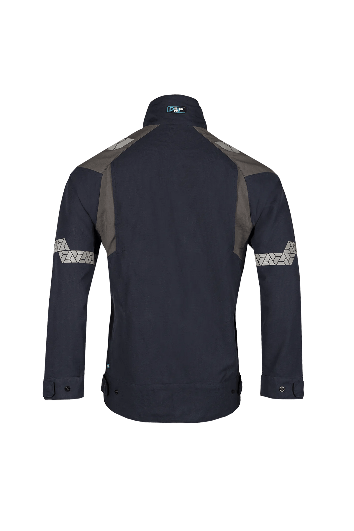 Sioen PRO Tello in Navy blue/Anthracite grey, back view