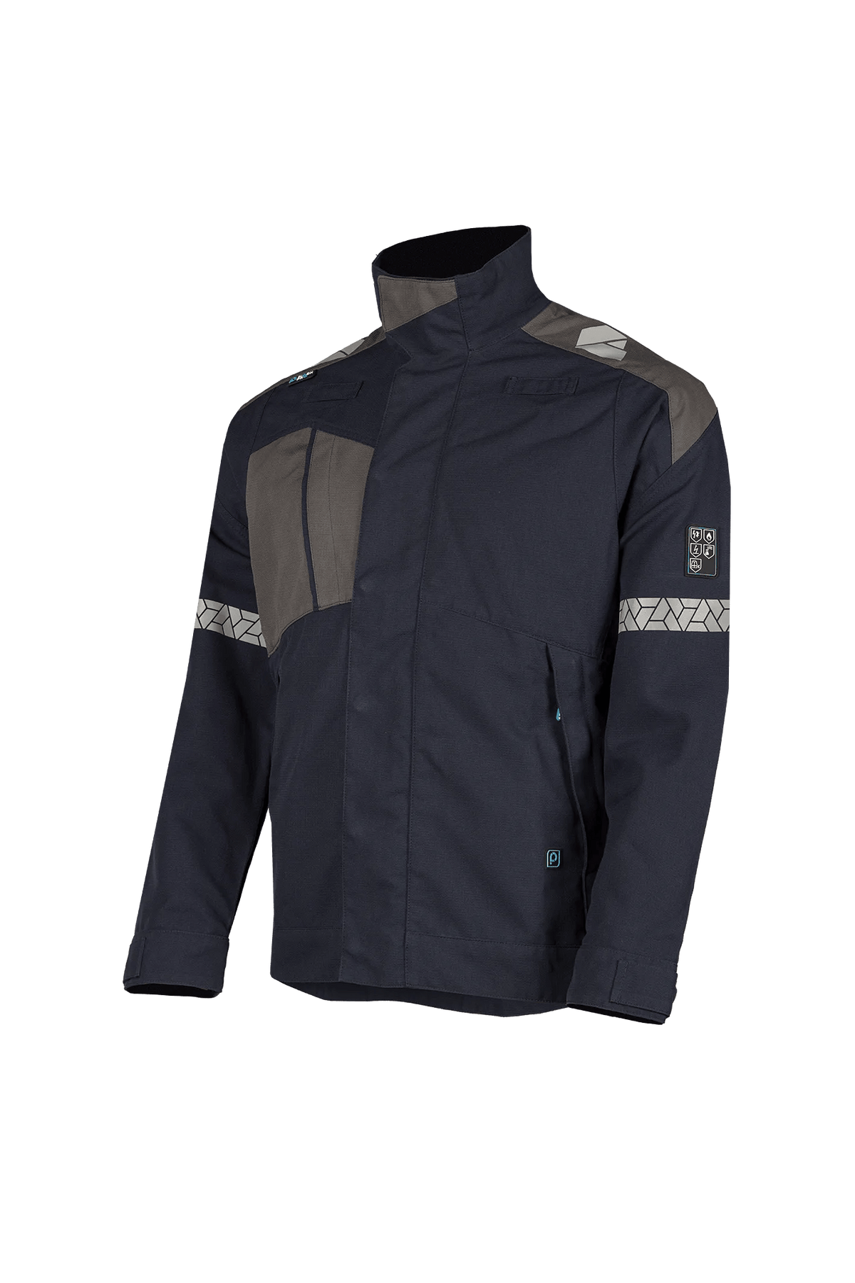 Sioen PRO Tello in Navy blue/Anthracite grey, side view