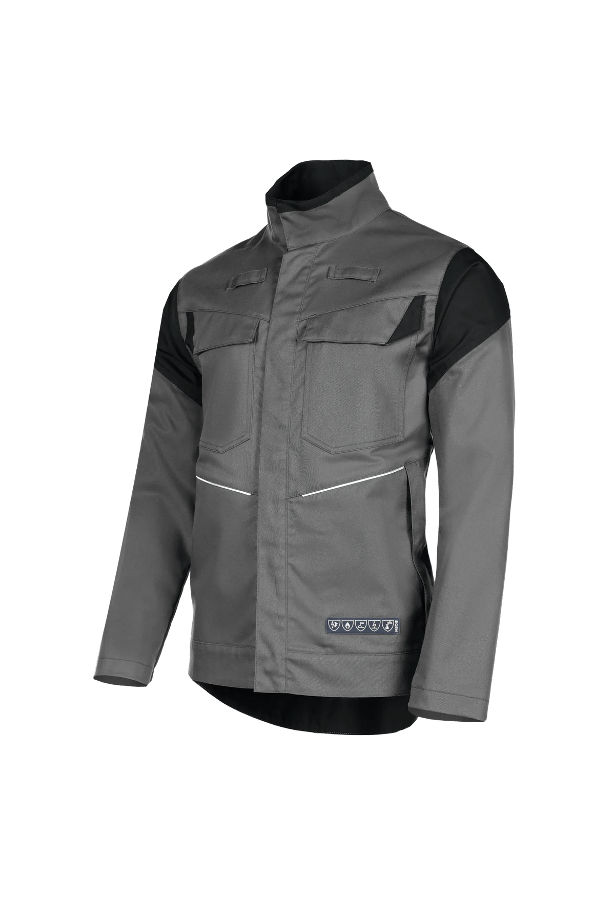 Sioen PRO Orel in Anthracite grey/Black, side view