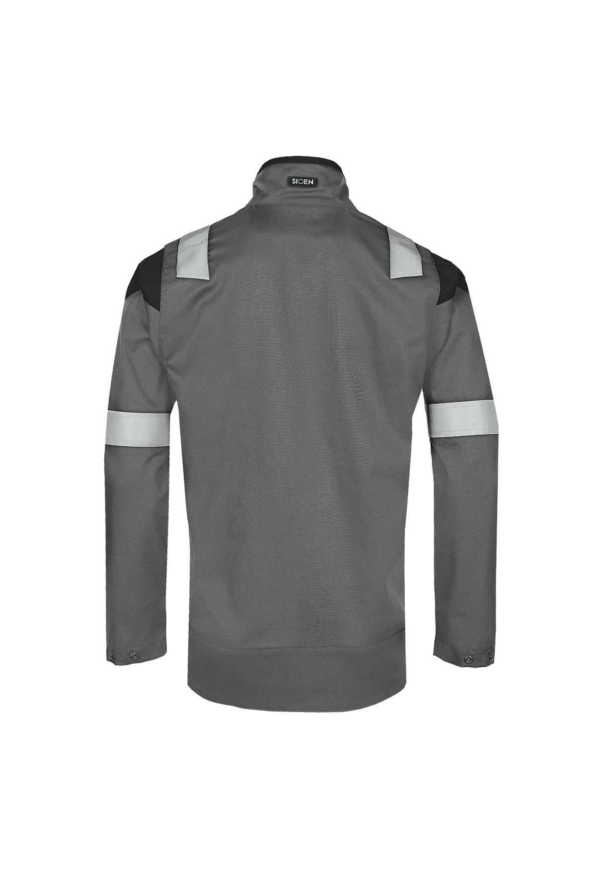 Sioen PRO Rodari in Anthracite grey/Black, back view