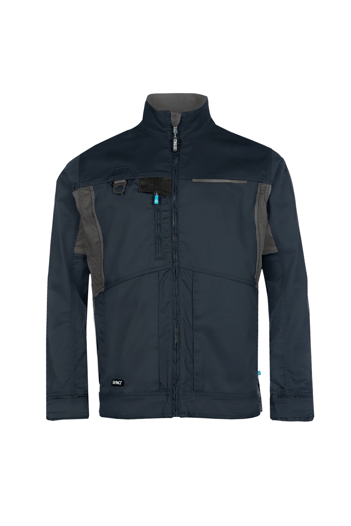 SYNQ Jockey in Navy blue/Anthracite grey, front view