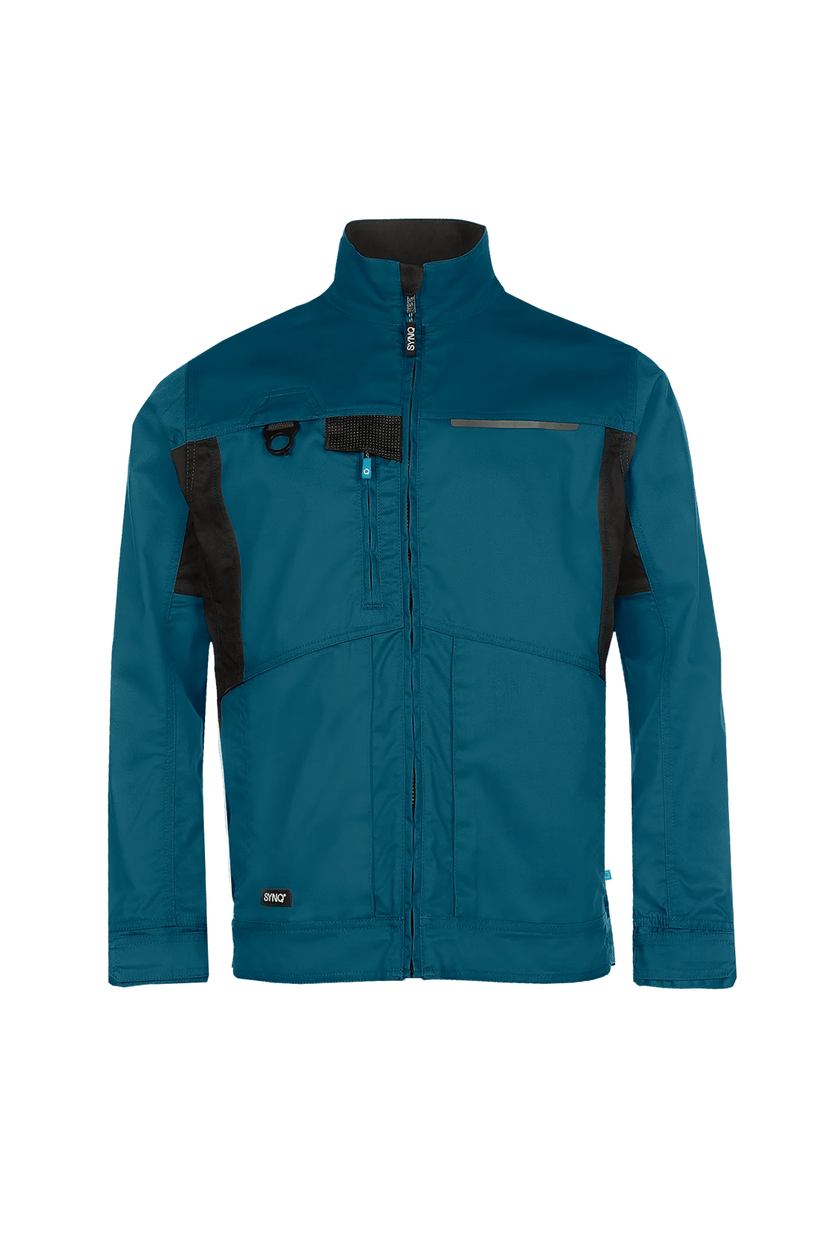 SYNQ Jockey in Petrol blue/Black, front view