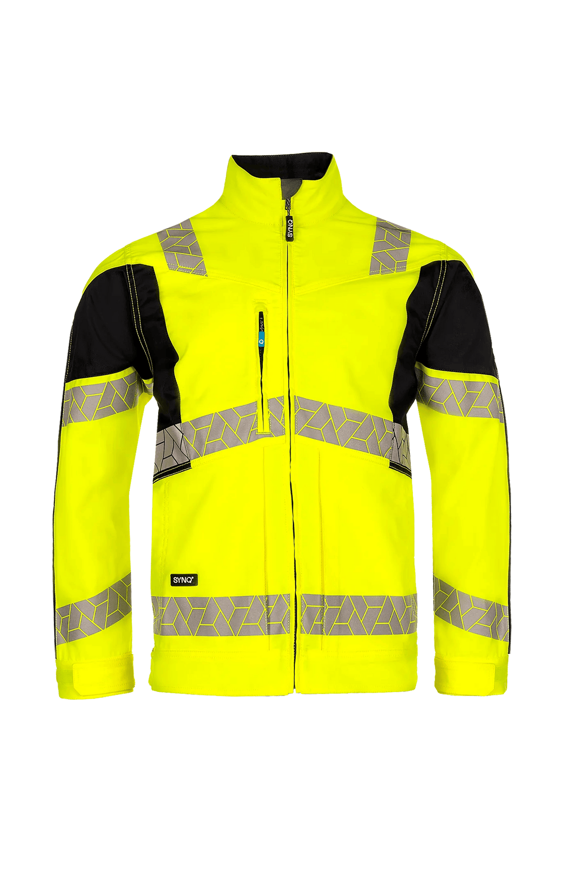 SYNQ Watcher in High-vis yellow/Black, front view