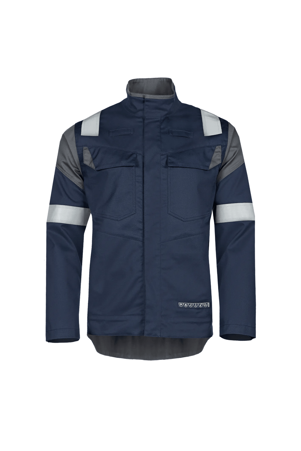 Sioen PRO Haumea in Navy blue/Anthracite grey, front view