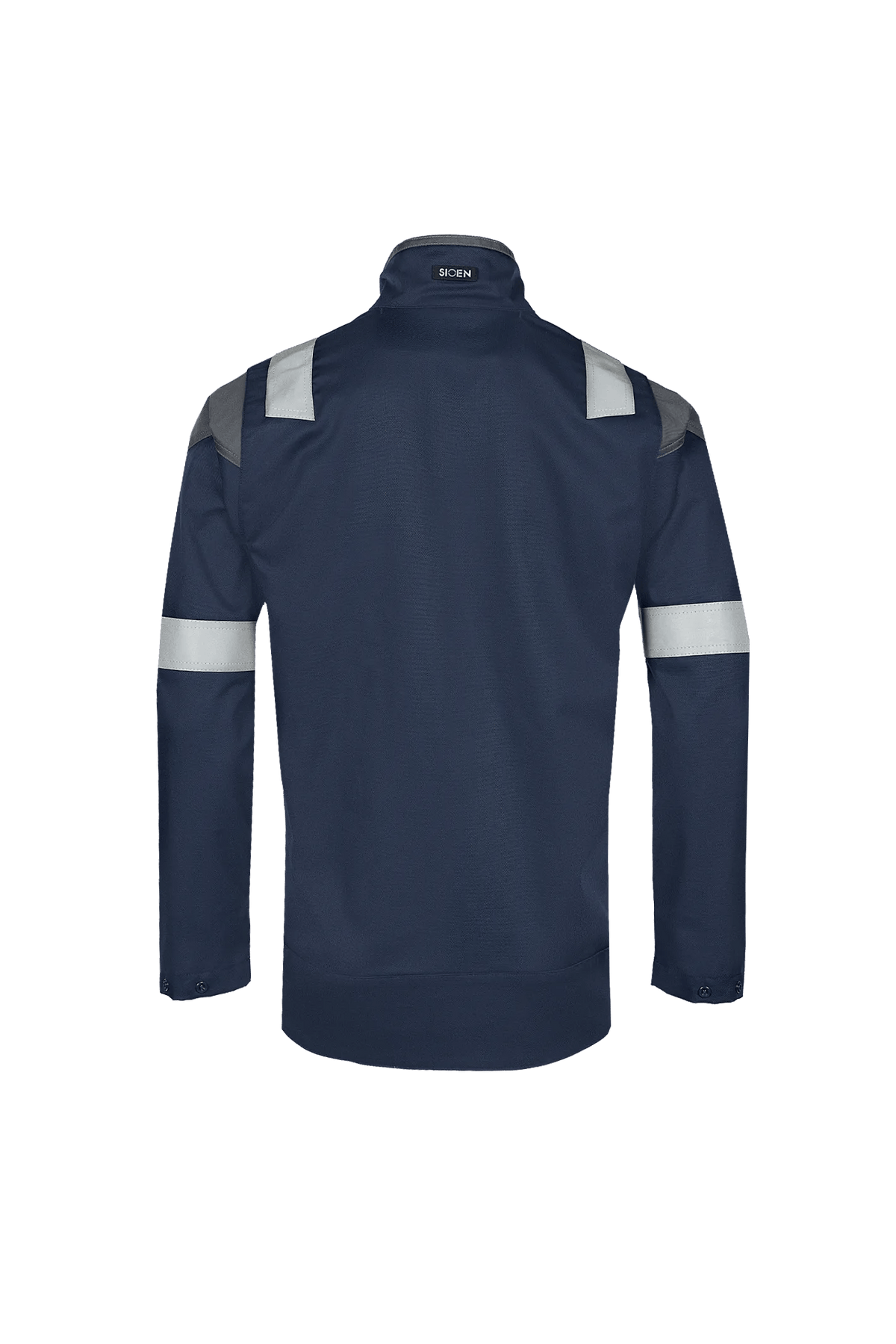 Sioen PRO Haumea in Navy blue/Anthracite grey, back view