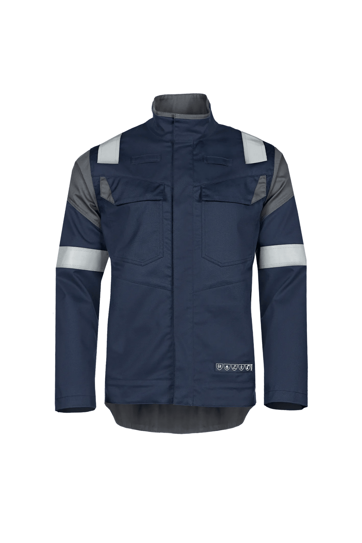 Sioen PRO Haumea in Navy blue/Anthracite grey, front view