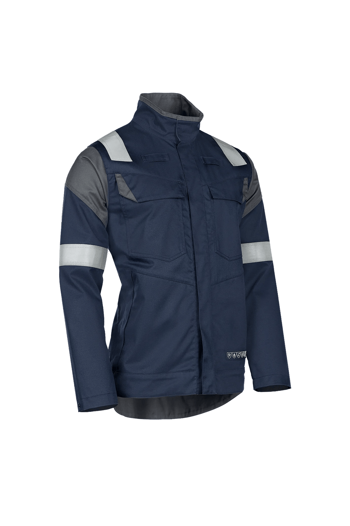 Sioen PRO Haumea in Navy blue/Anthracite grey, side view