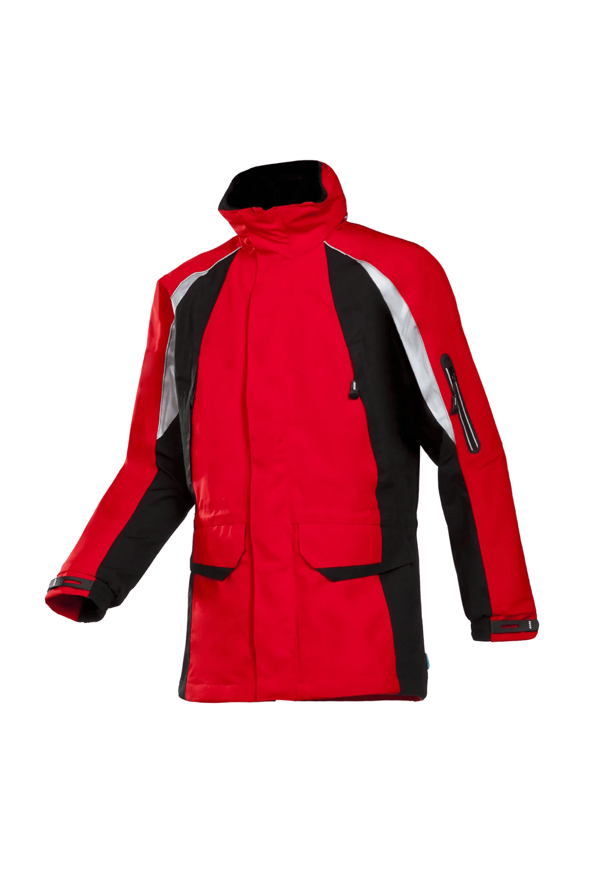 Sioen Tornhill in Red/Black, side view