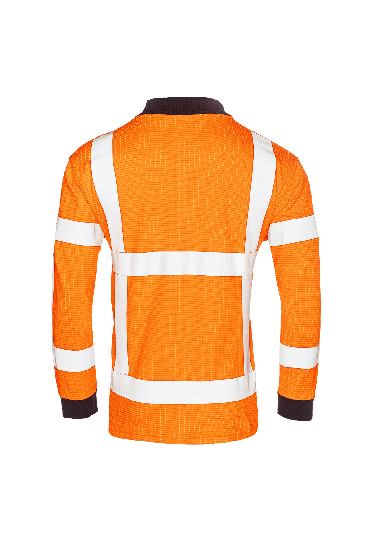 Sioen PRO Dronten in High-vis orange, back view