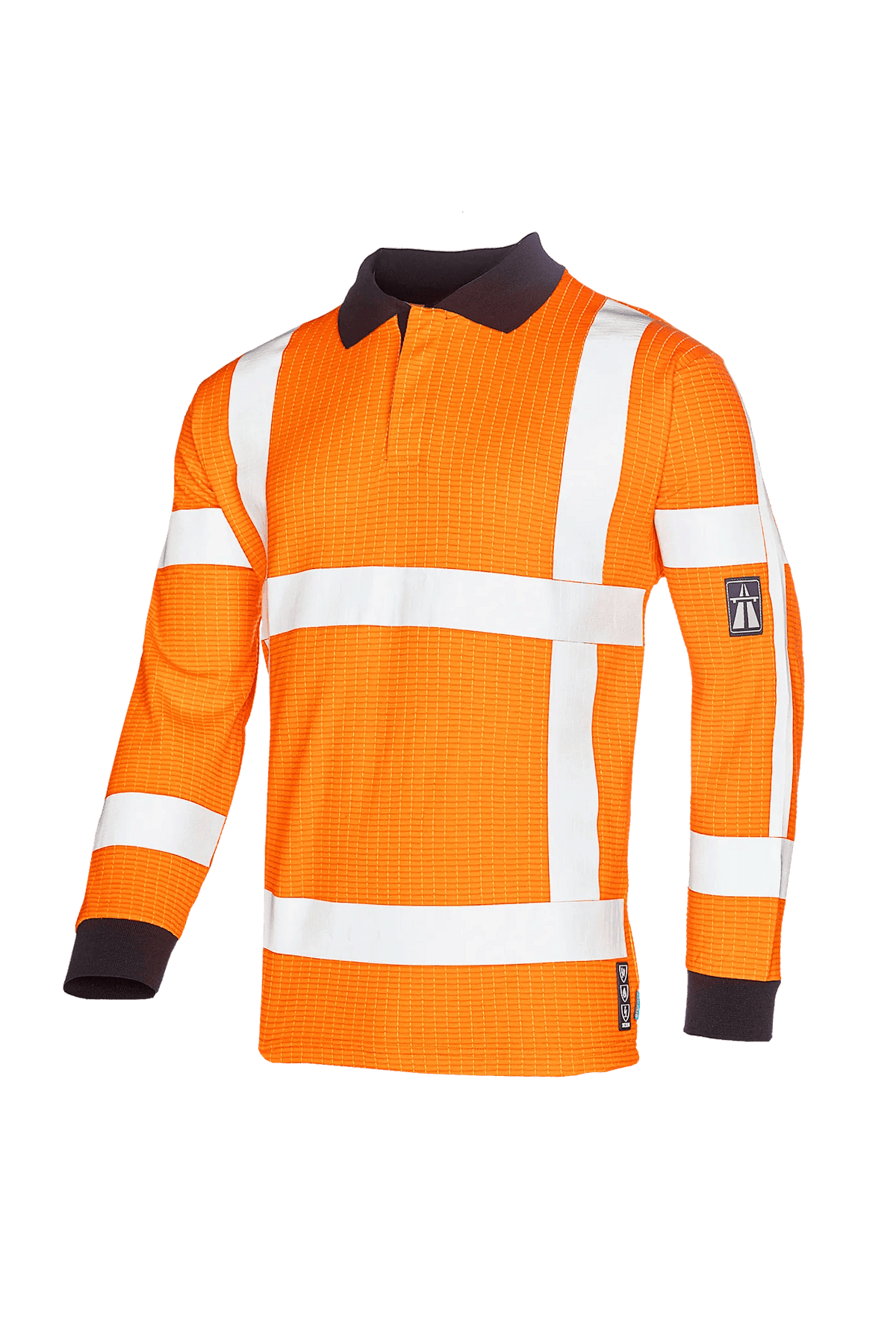 Sioen PRO Dronten in High-vis orange, side view